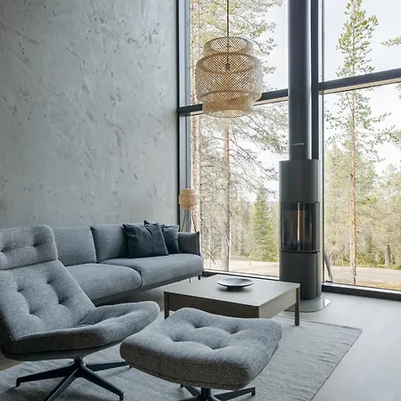 Willa Arctic Trail B - Lapland Escape With Outdoor Hot Tub & Yllaes Passes