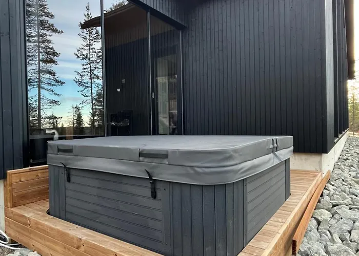 Arctic Trail B - Lapland Escape With Outdoor Hot Tub & Yllaes Passes Villa