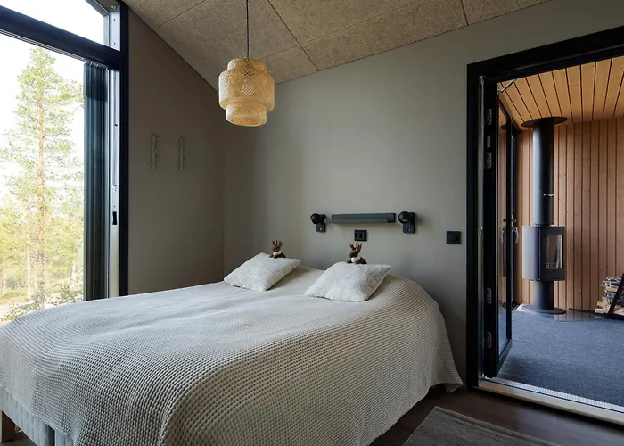 Arctic Trail B - Lapland Escape With Outdoor Hot Tub & Yllaes Passes Villa Akaslompolo